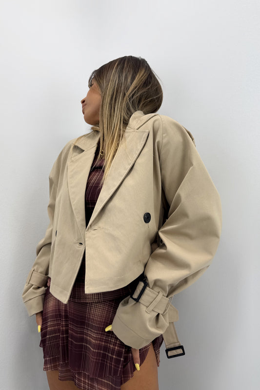 CHAQUETA TRENCH