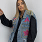 CHALECO DENIM ABALORIOS
