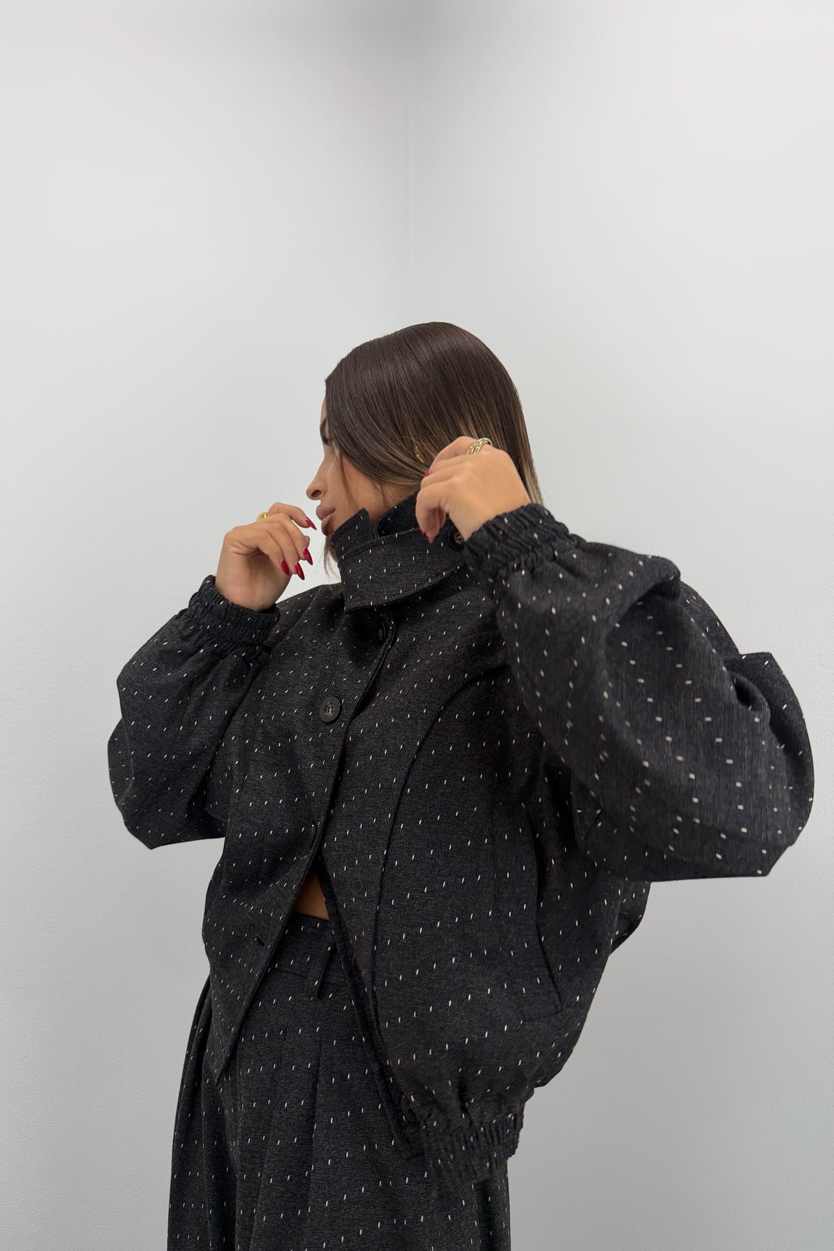 CHAQUETA HOMBRERAS TOPEI LUMINA