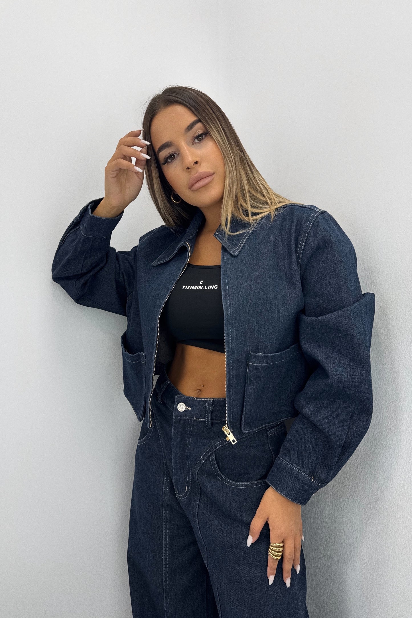 CONJUNTO DENIM KIM