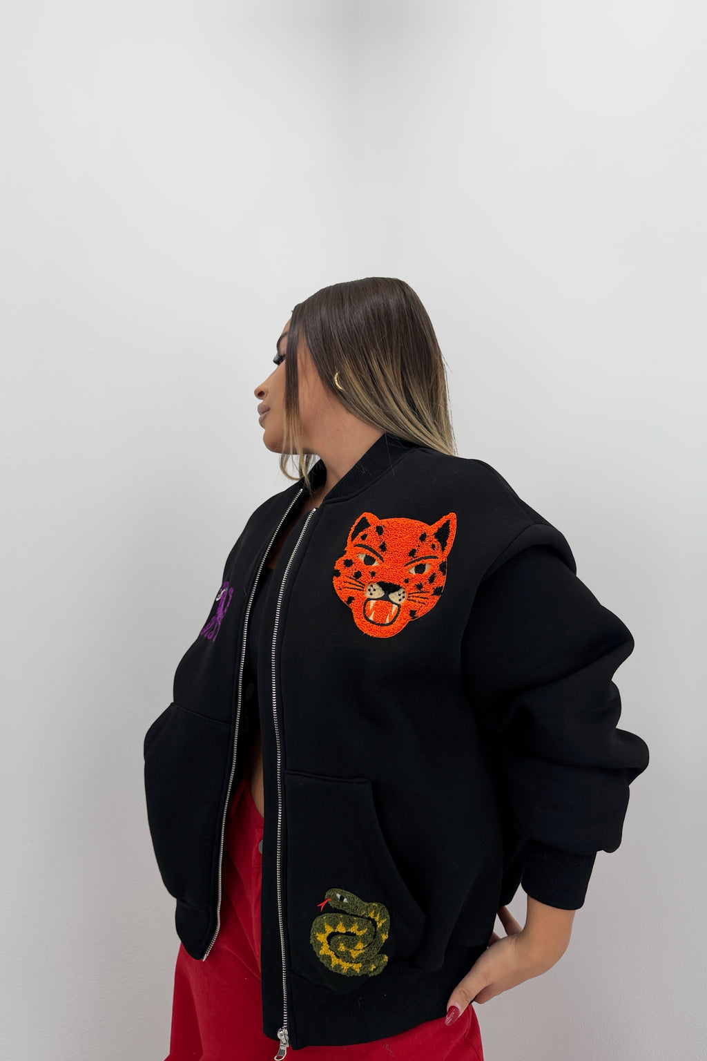 CHAQUETA SUDADERA PARCH LUMINA