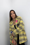 BLAZER CUADROS PARCHT