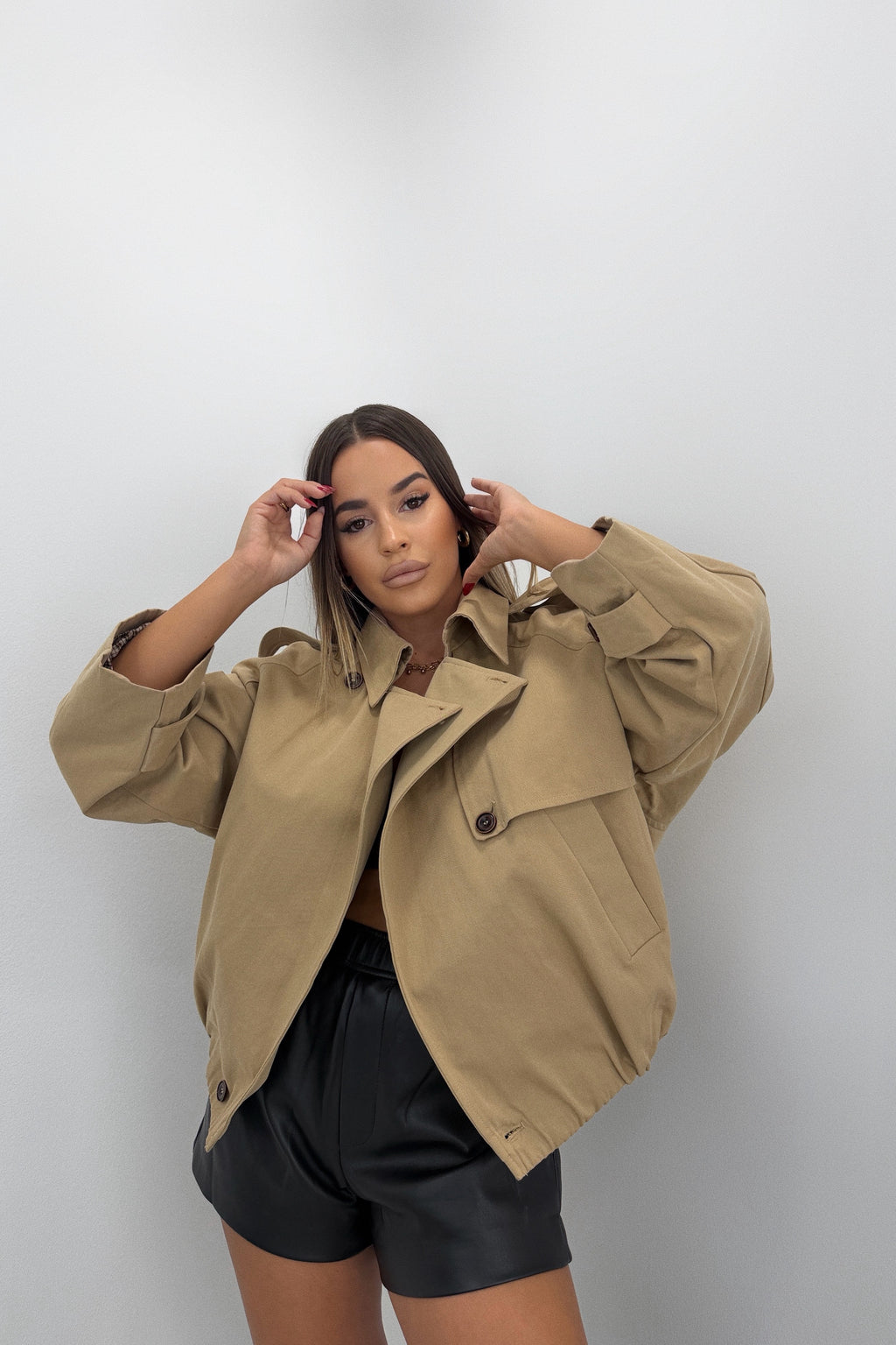 CHAQUETA BOMBER TRENCH