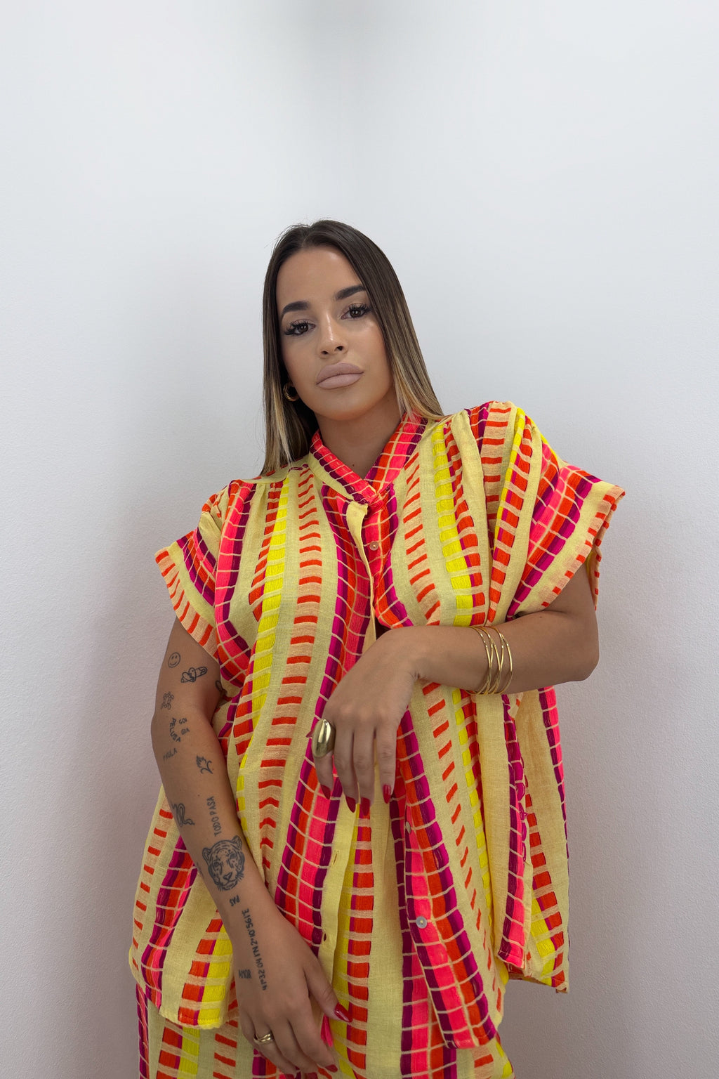 BLUSA ESTRUC FLÚOR