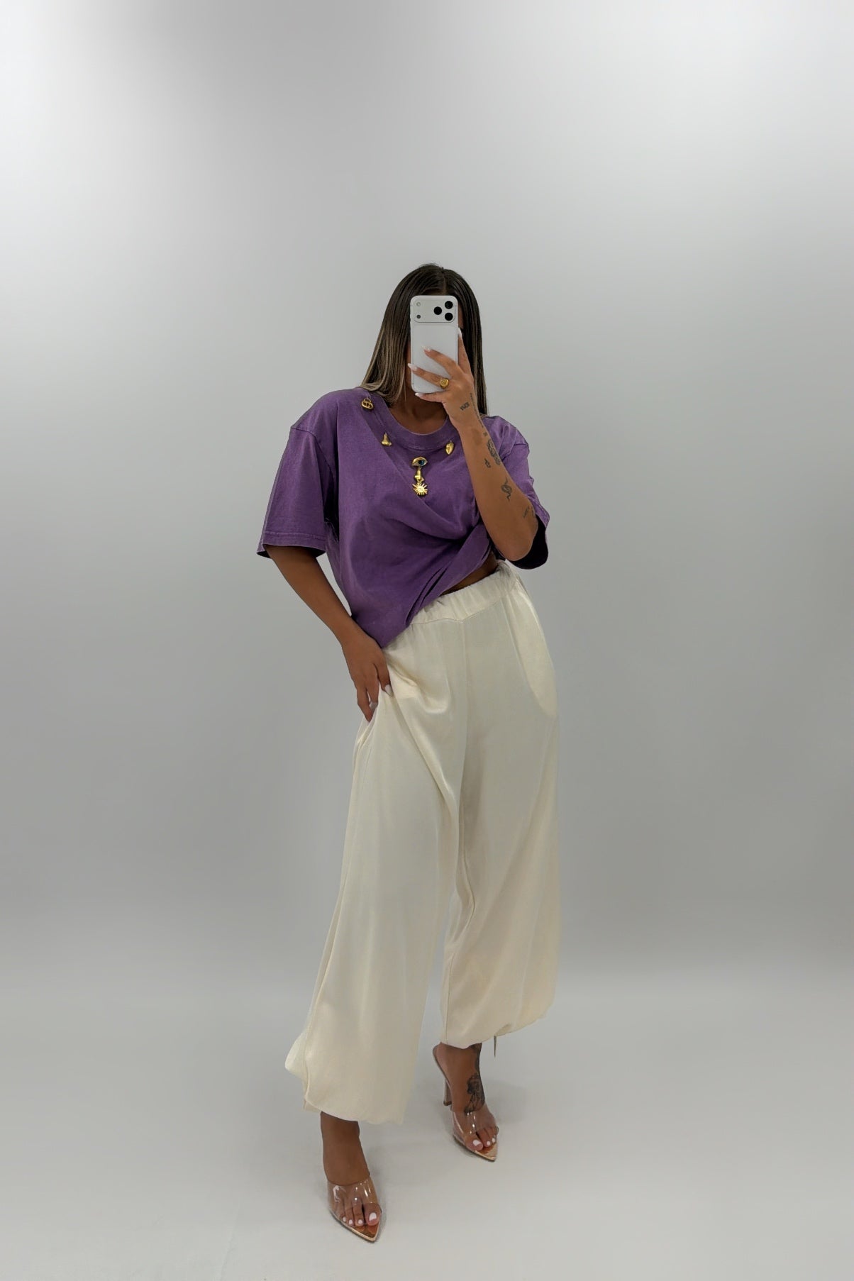 PANTALÓN SATÉN LAZADE