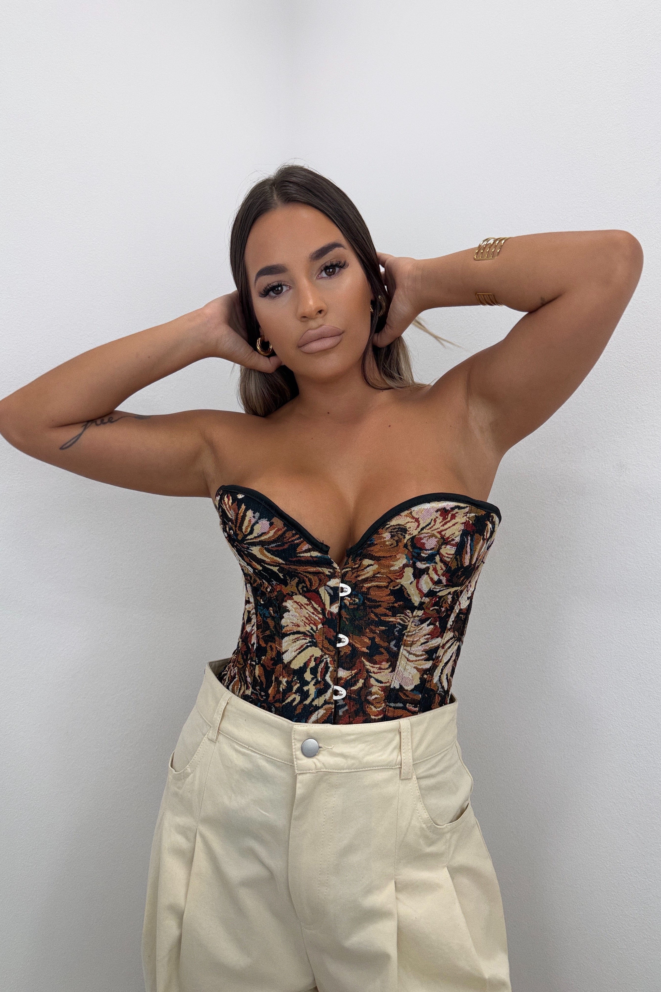 TOP COTSET FLORAL