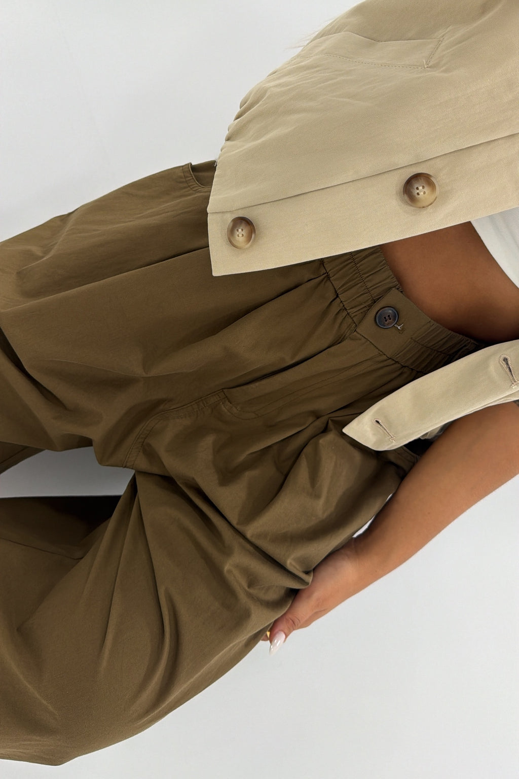 PANTALÓN ANCH OLIVE