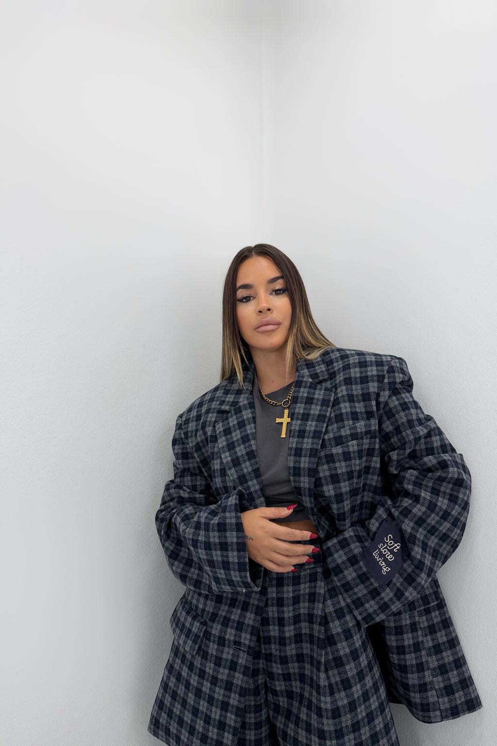BLAZER CUADRE LUMINA
