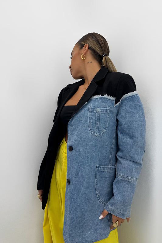 BLAZER AND DENIM