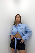 FALDA CON CORBATA LUMINA