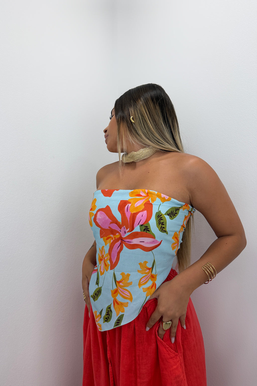 TOP FLORAL
