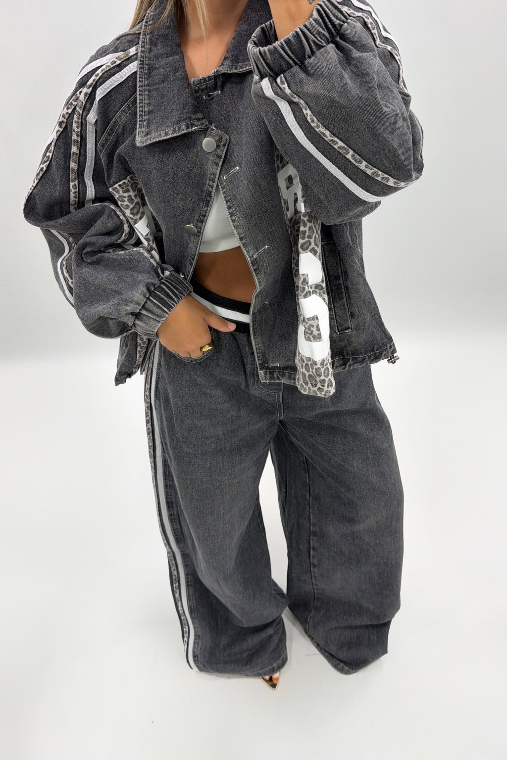CONJUNTO DENIM COMBINE