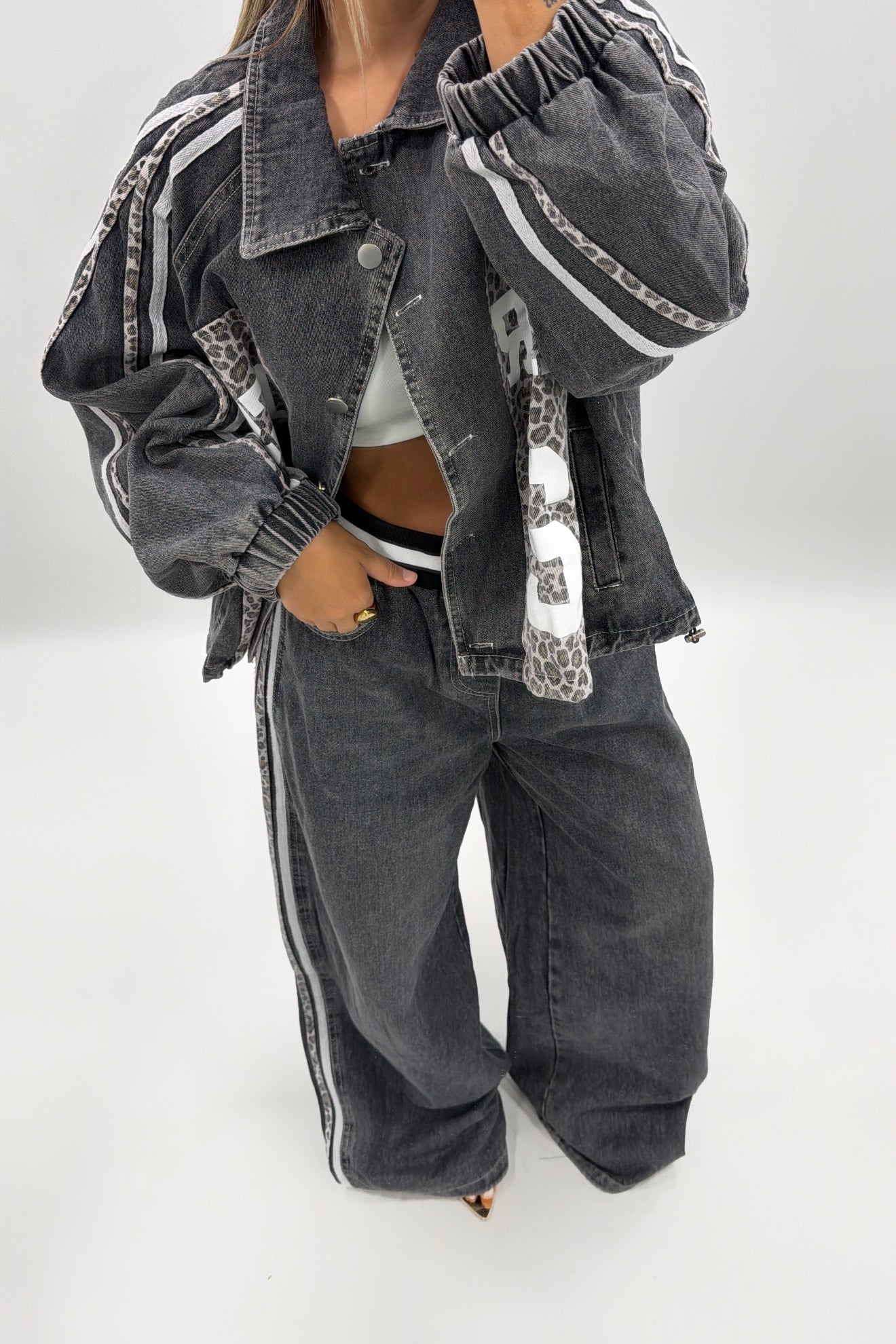 CONJUNTO DENIM COMBINE