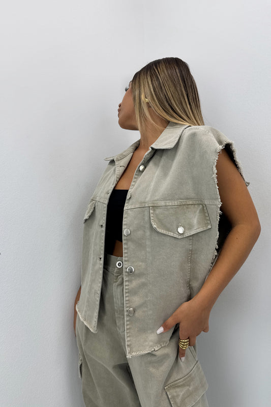 CHALECO DENIM