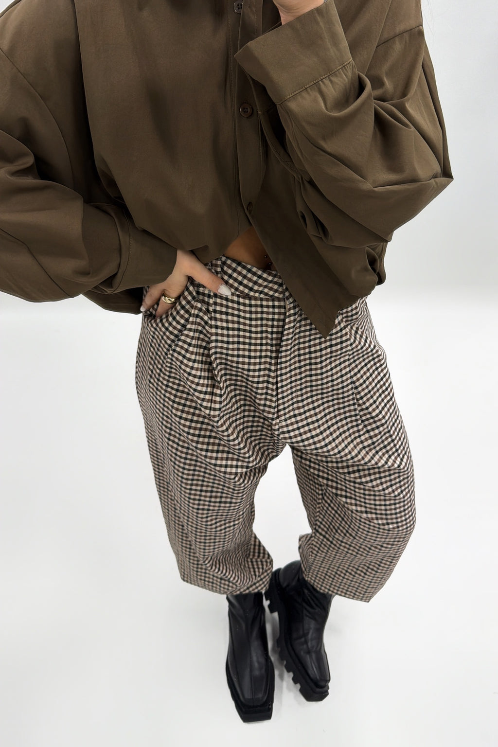 PANTALÓN BAGGY VICHY