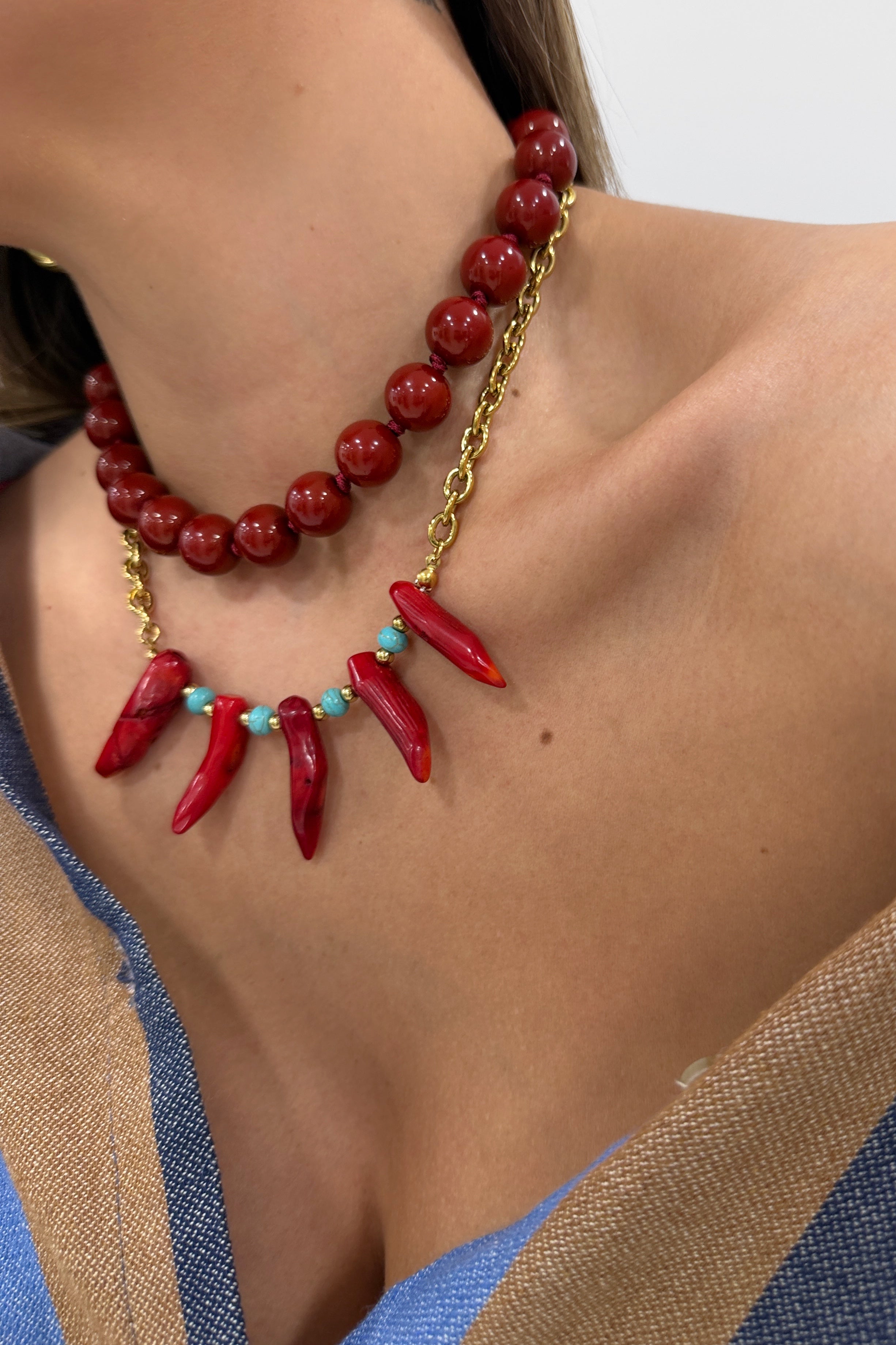 COLLAR PIMENT AND PERLAD