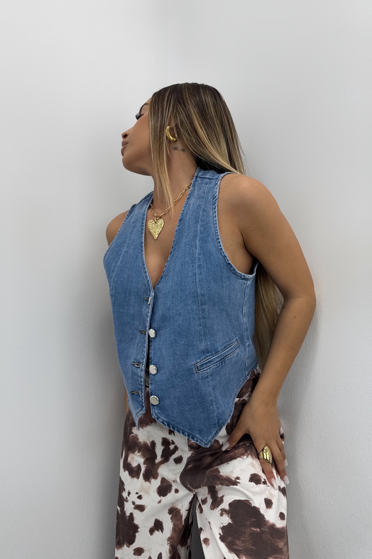 CHALECO DENIM