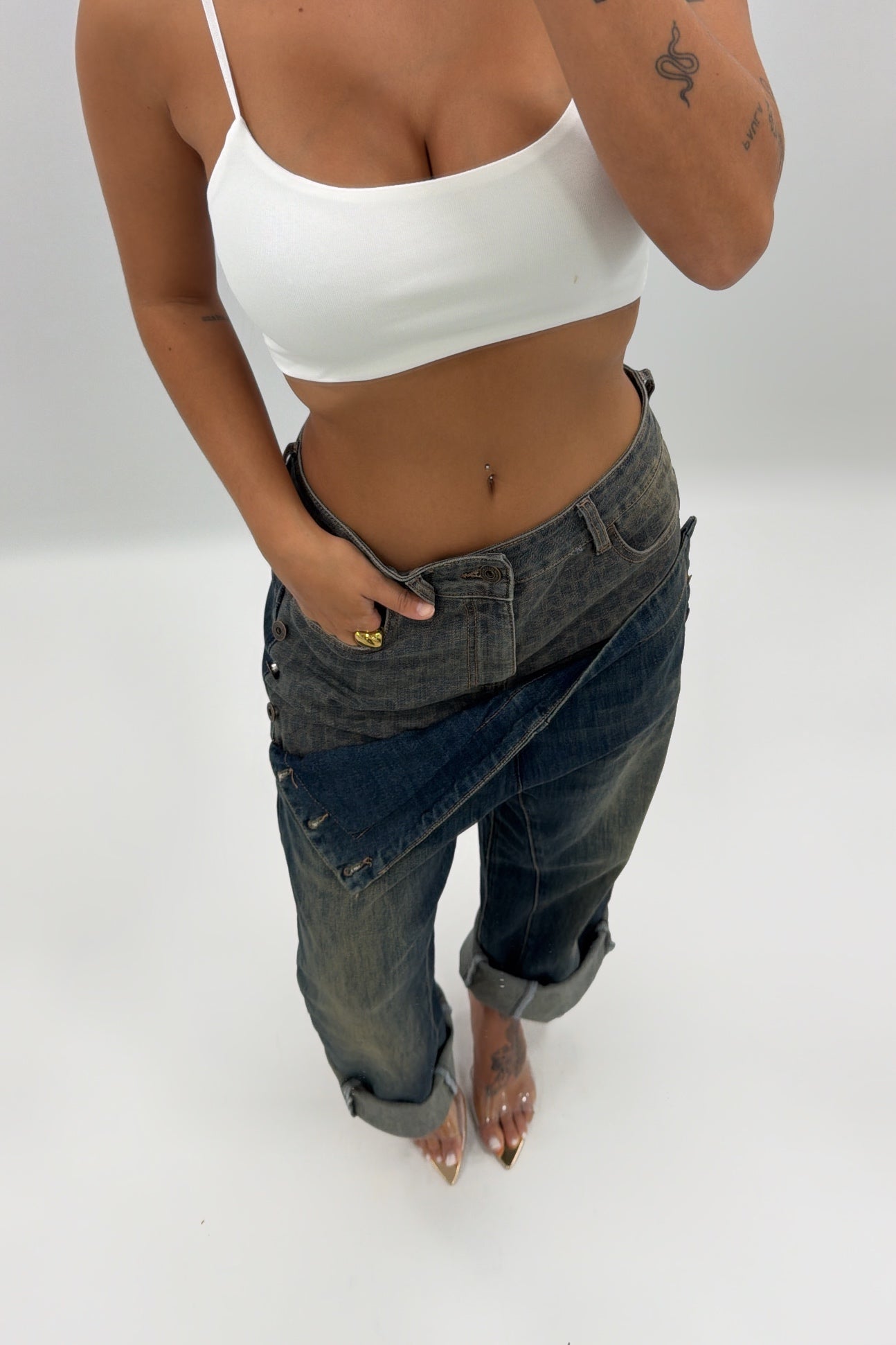 JEANS ASIMÉTRIC BAGG