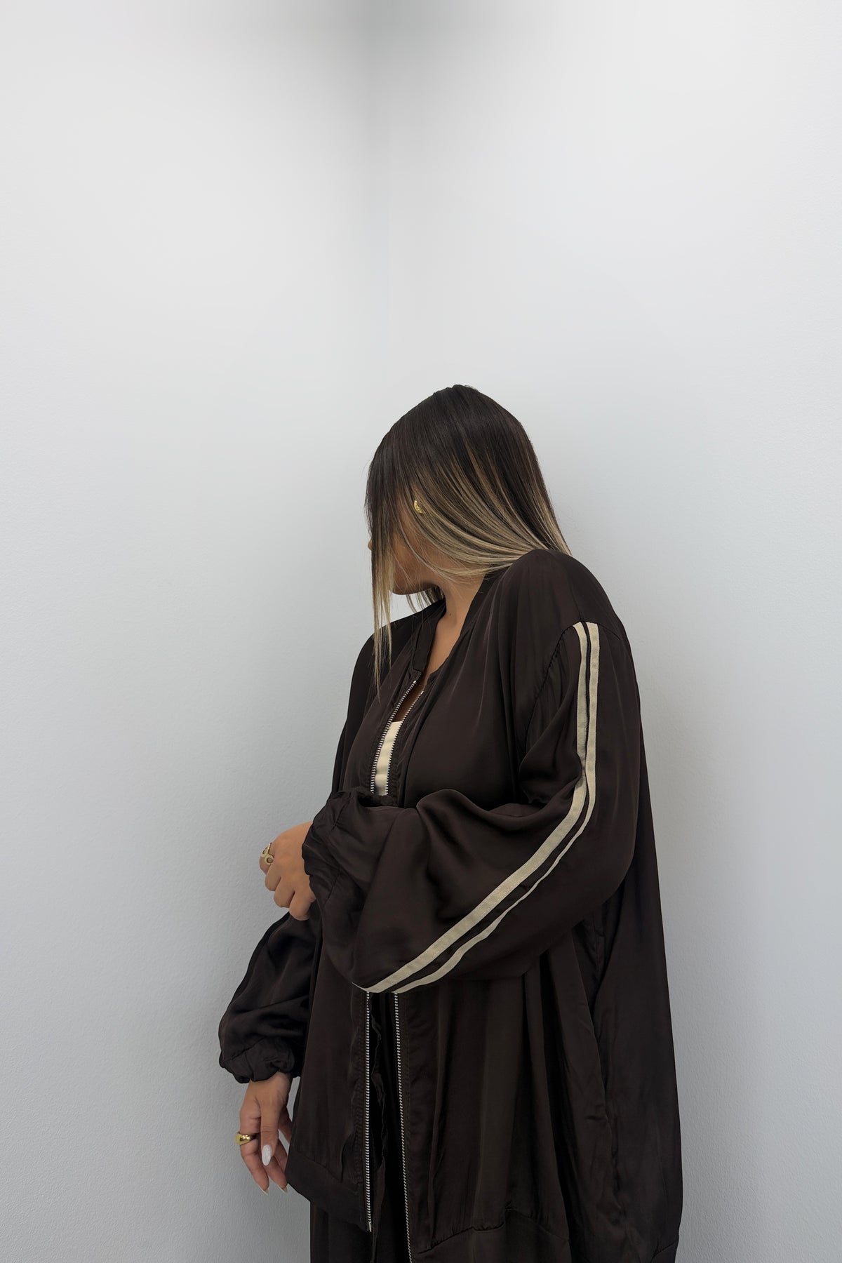 CHAQUETA SATÉN RAY