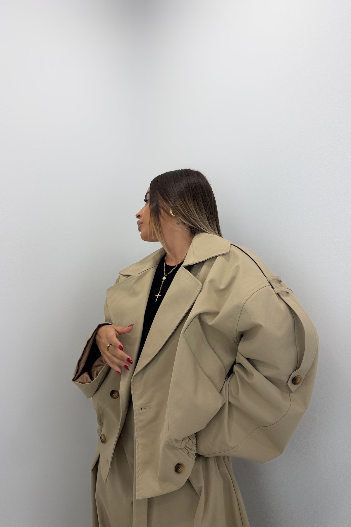 CHAQUETA TRENCH LUMINA