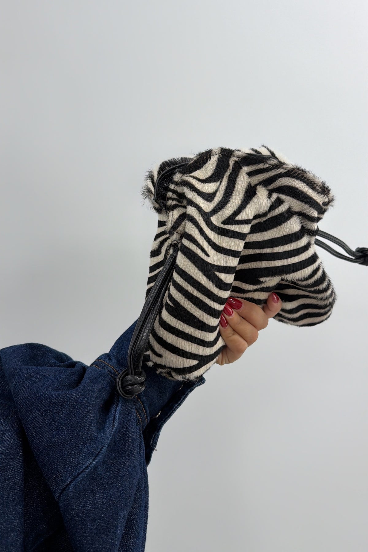 BOLSO ZEBRA PIEL