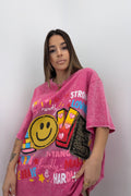 CAMISETA SMILEY