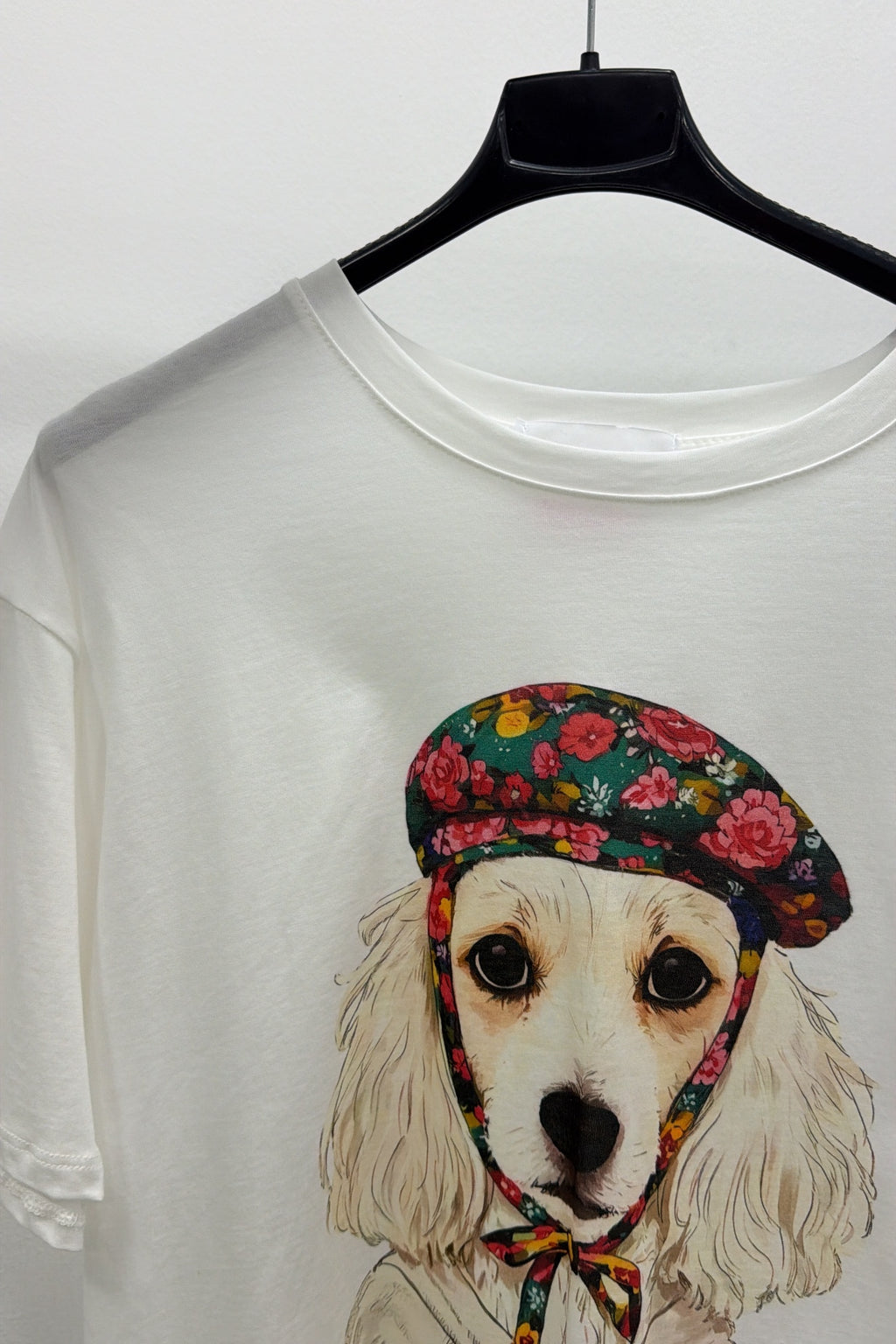 CAMISETA DOG FLORE