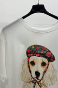 CAMISETA DOG FLORE
