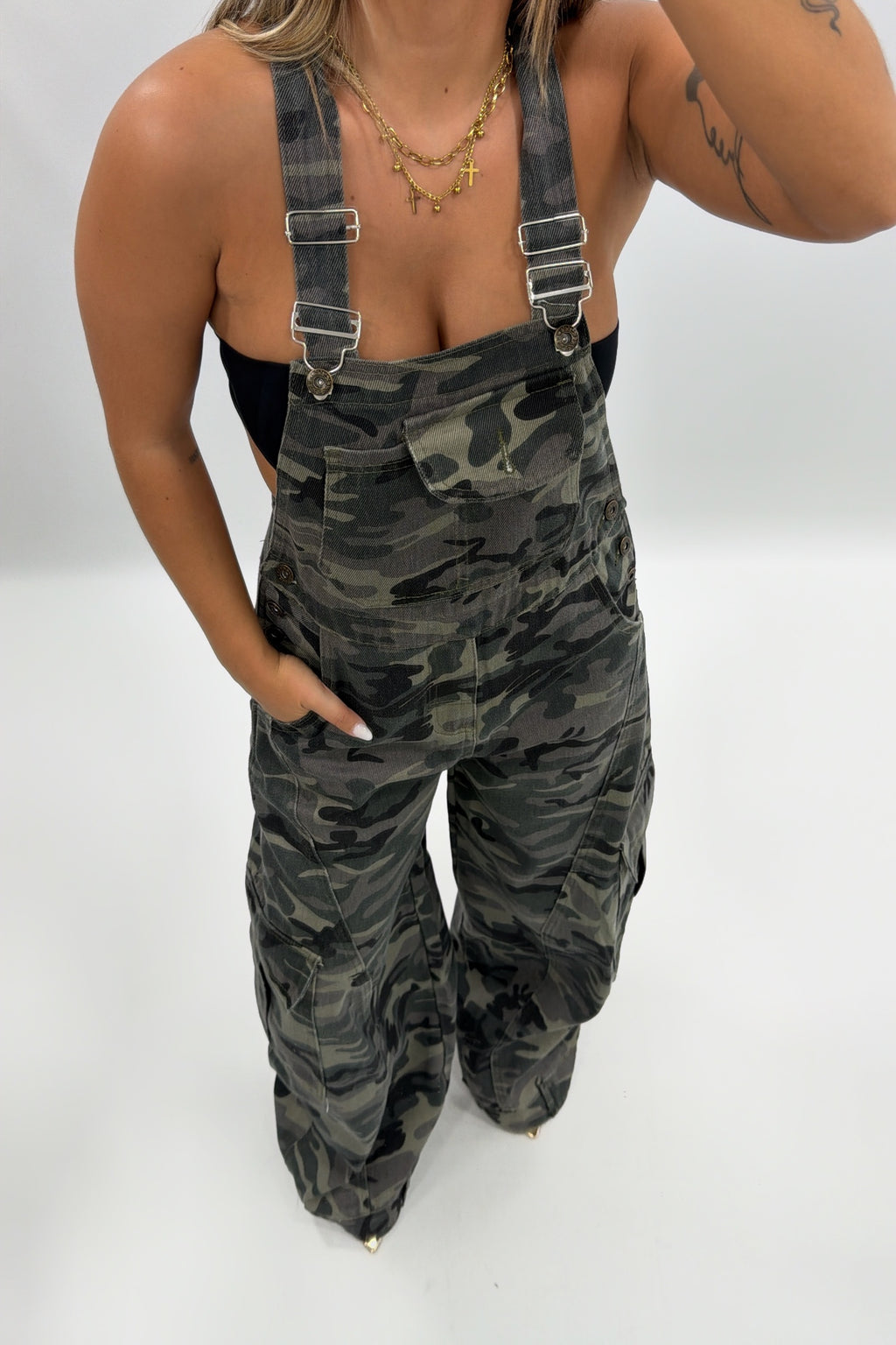 PETO DENIM CAMUFLAJE