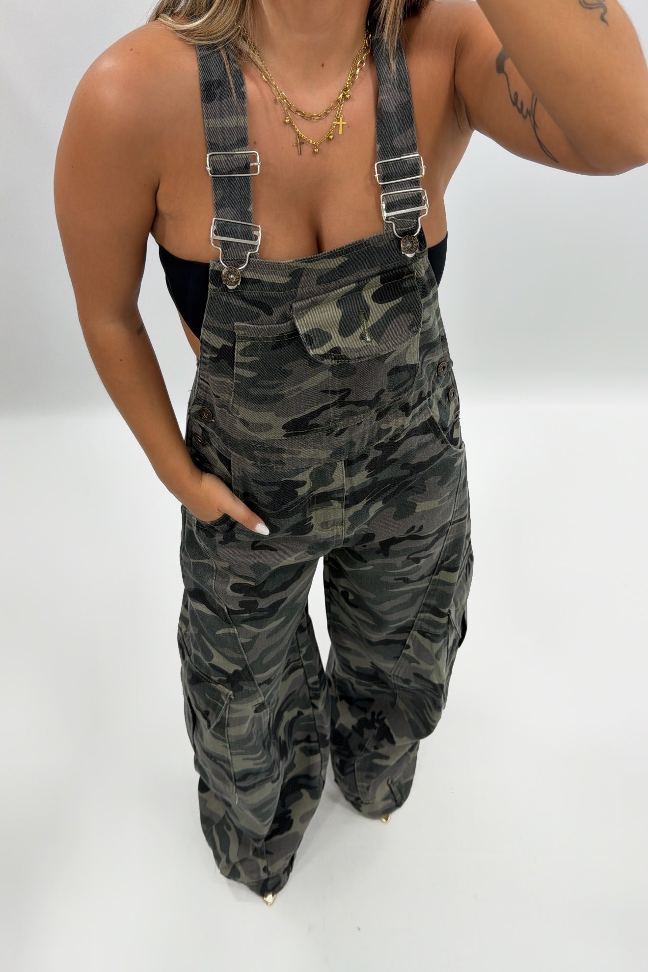PETO DENIM CAMUFLAJE