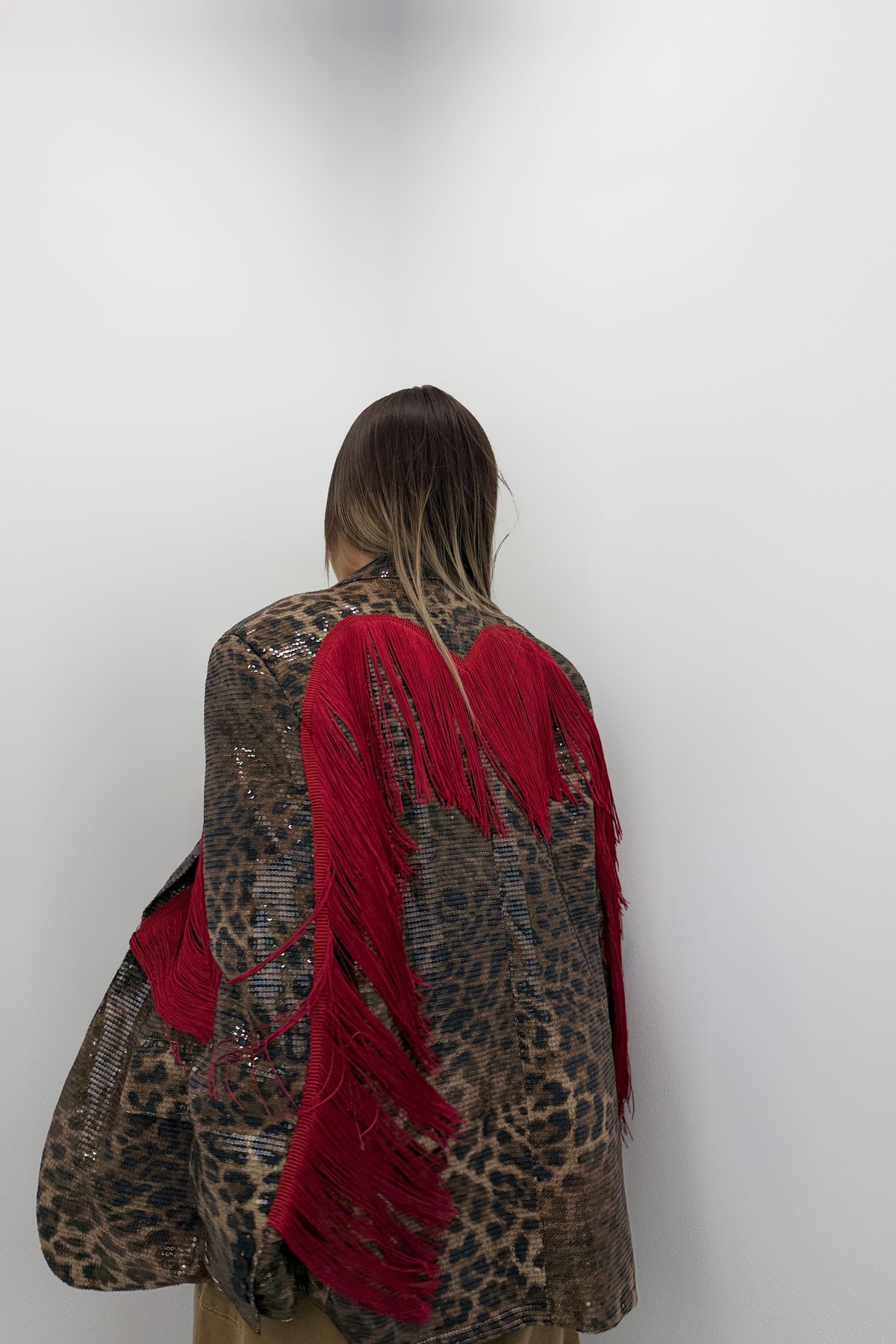 BLAZER LENTEJUELAS LEOPARDE LUMINA