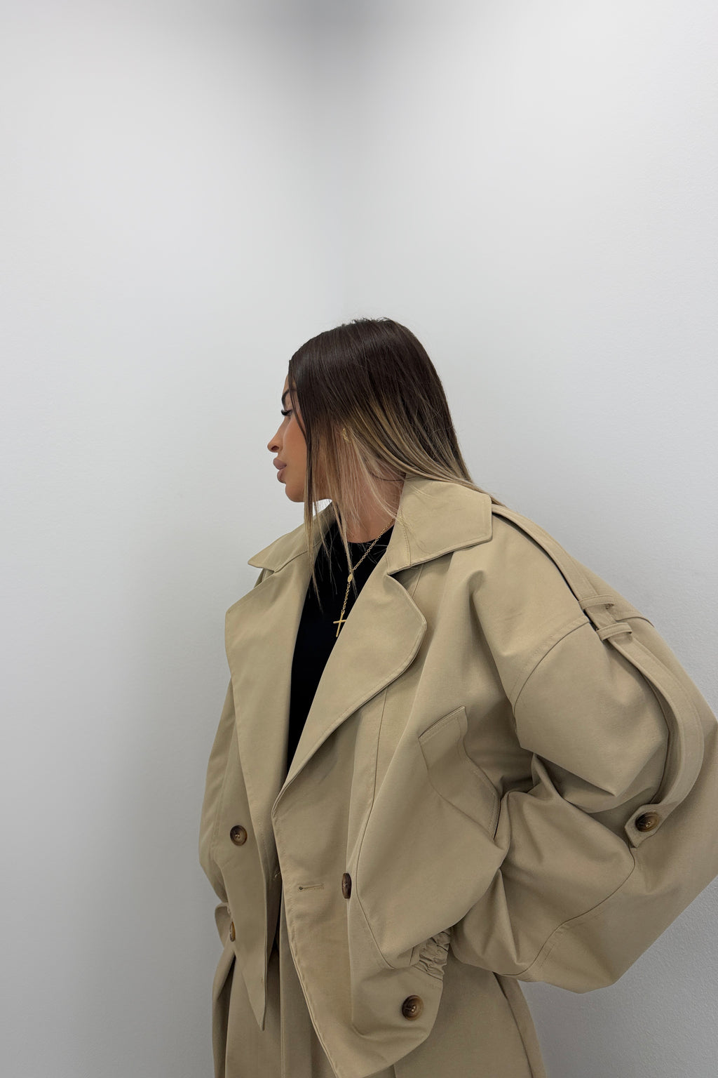 CHAQUETA TRENCH LUMINA