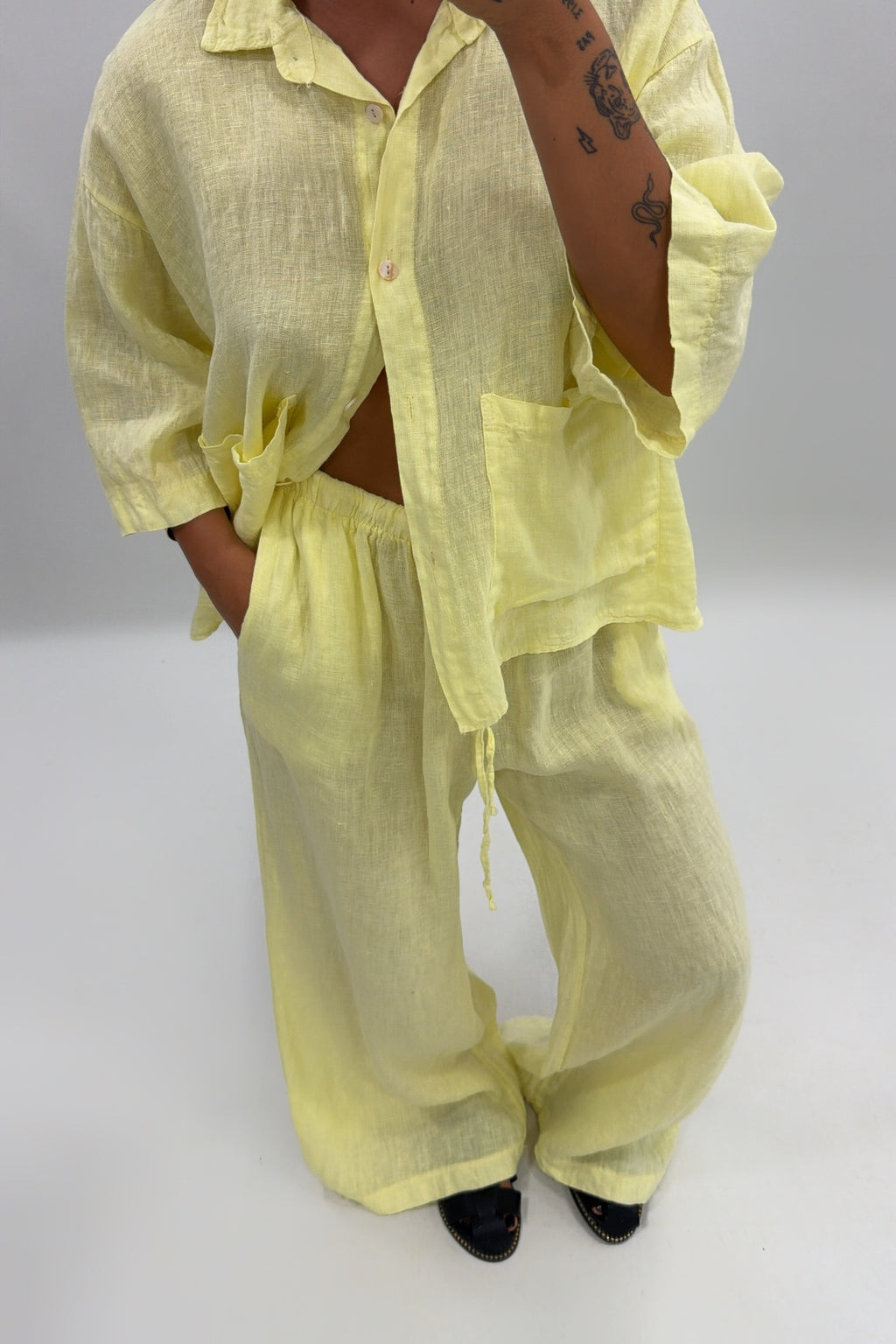 PANTALÓN LINO AMARÉ