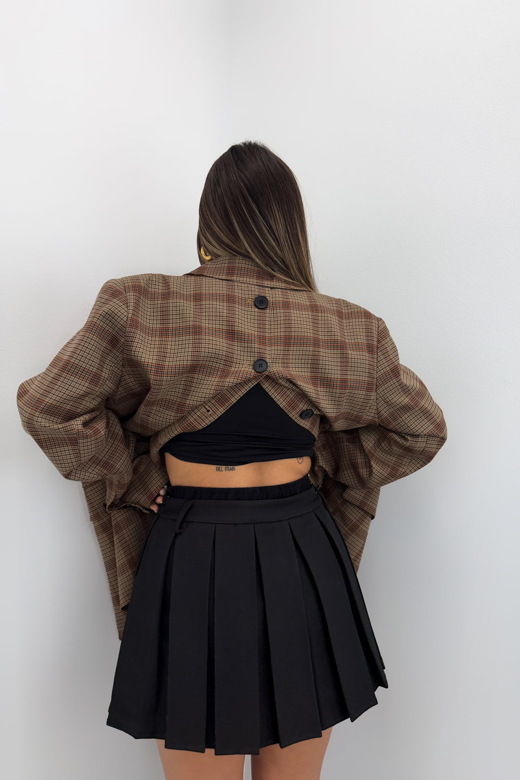 FALDA PANTALÓN TABLAS