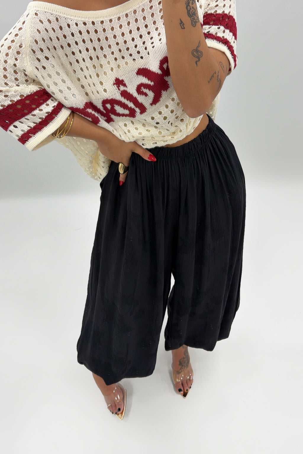 PANTALÓN BAHON CON FLORE