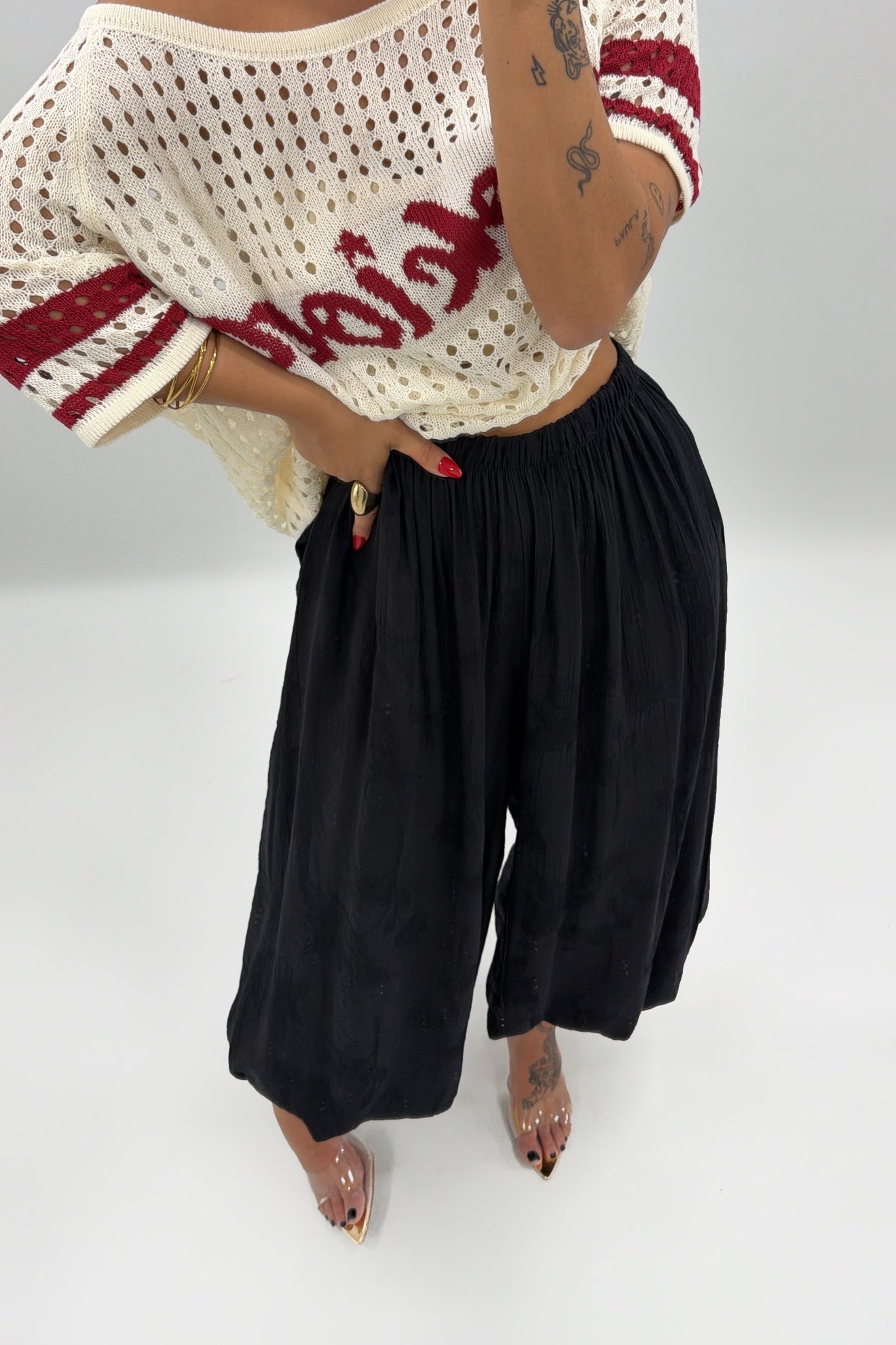 PANTALÓN BAHON CON FLORE