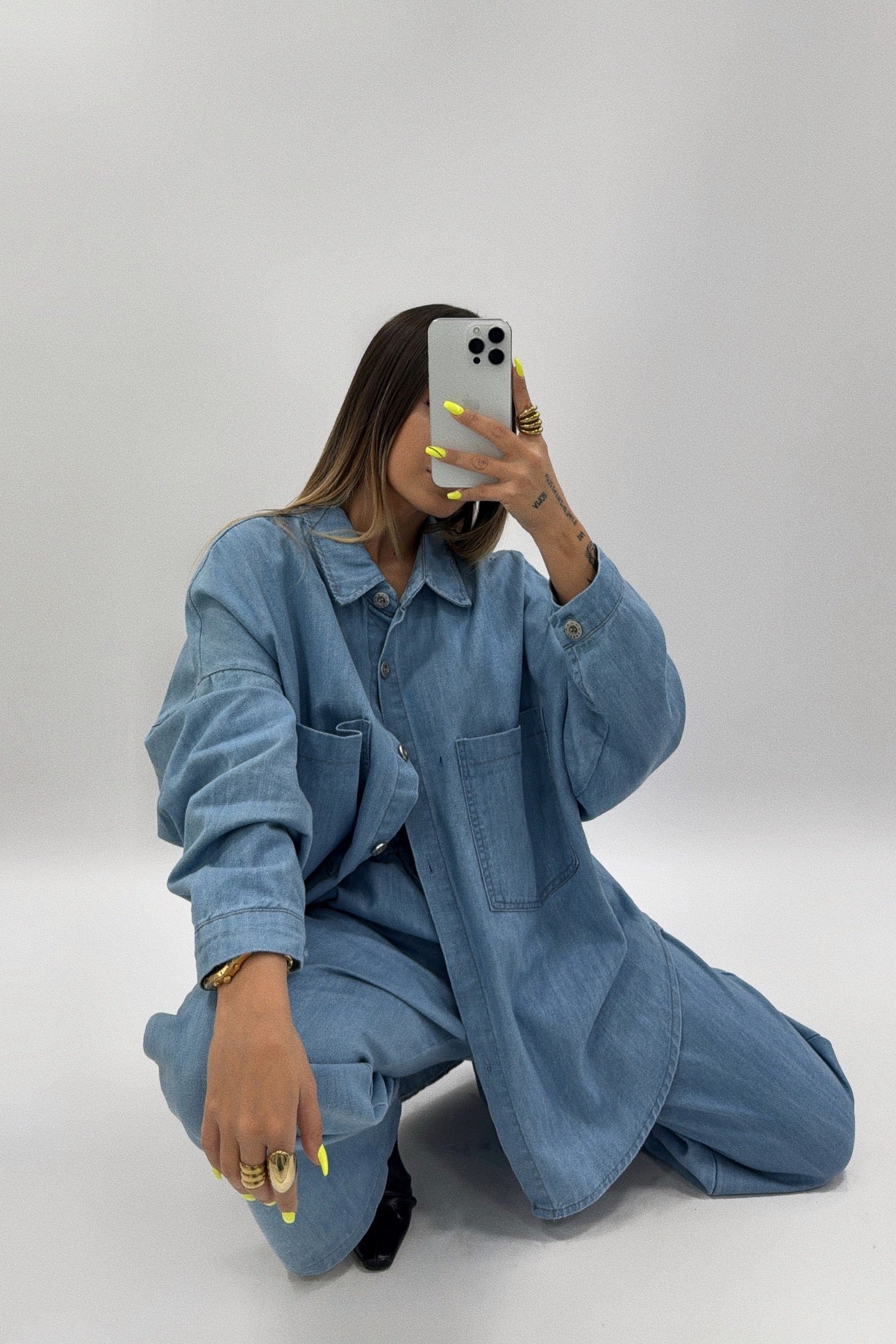 PANTALÓN FLUIDO DENIM