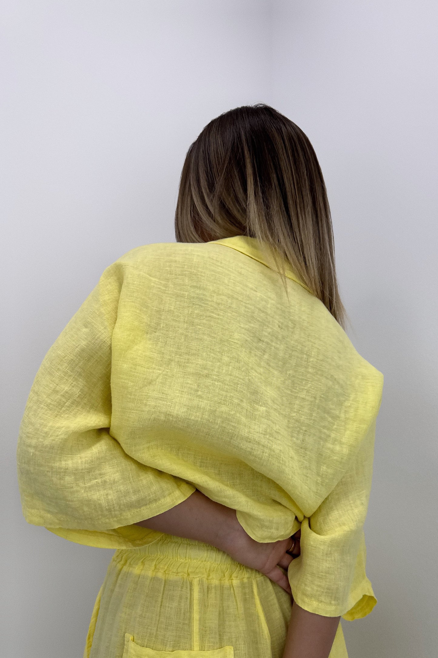 TOP NUDO LINO