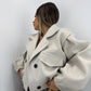 CHAQUETA TRENCH PAÑO