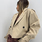 CHAQUETA TRENCH