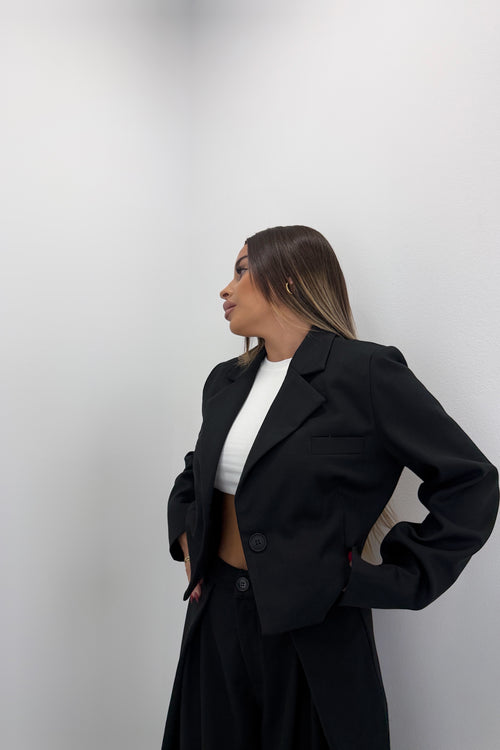 BLAZER BASIC CROPPED