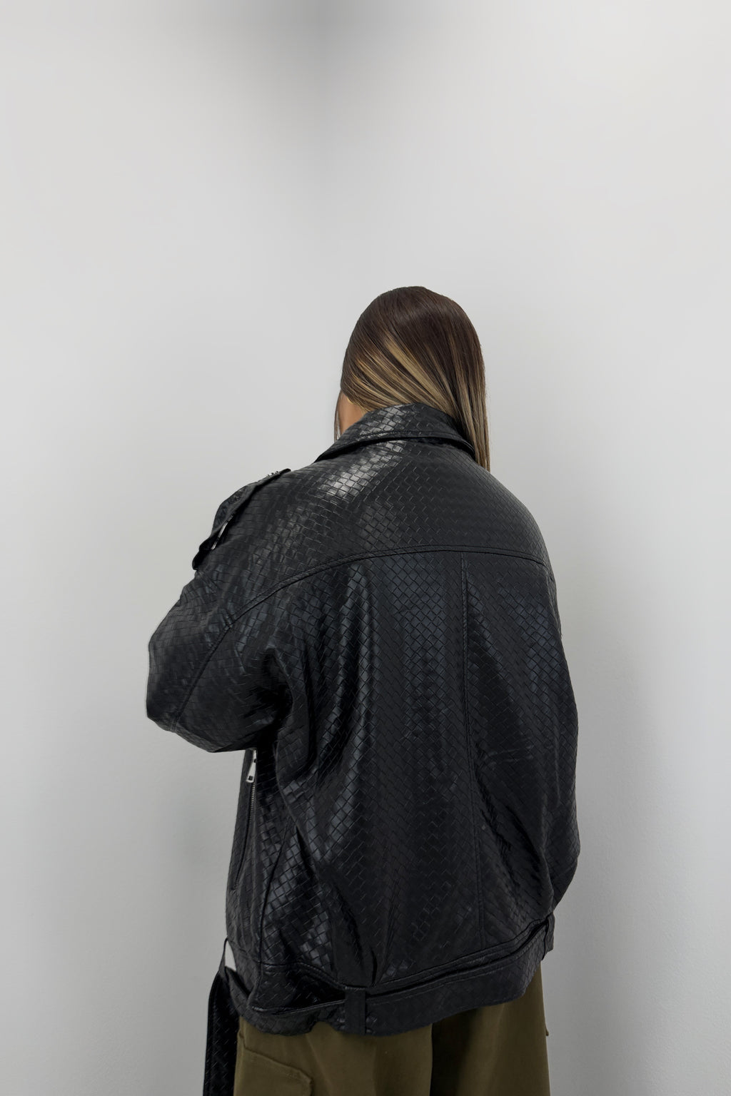 CHAQUETA BIKER ESTRUC