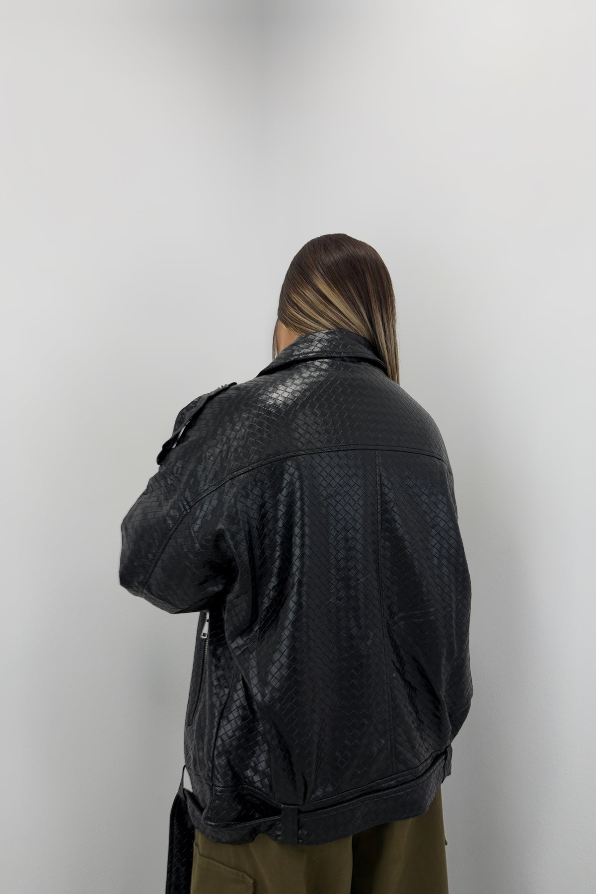 CHAQUETA BIKER ESTRUC