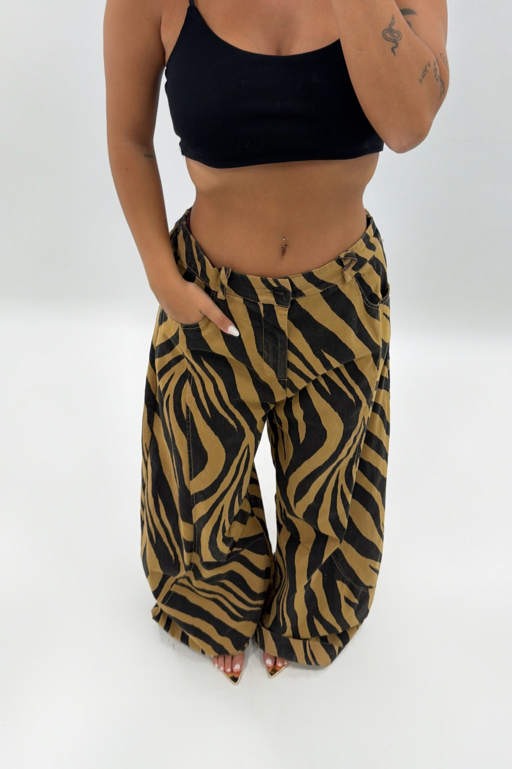 PANTALÓN BAG ZEBRE