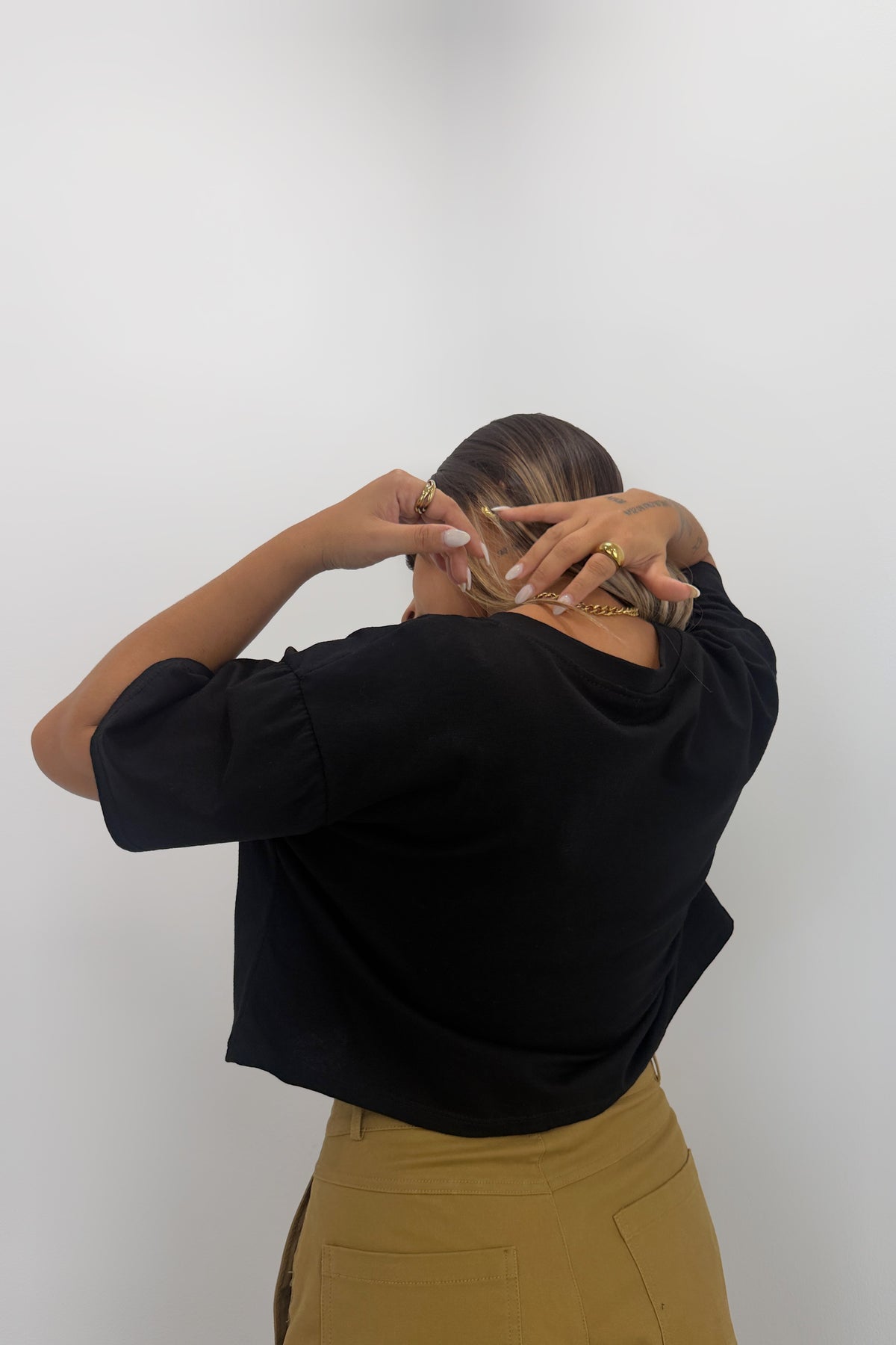 CAMISETA CROPPED BASIC