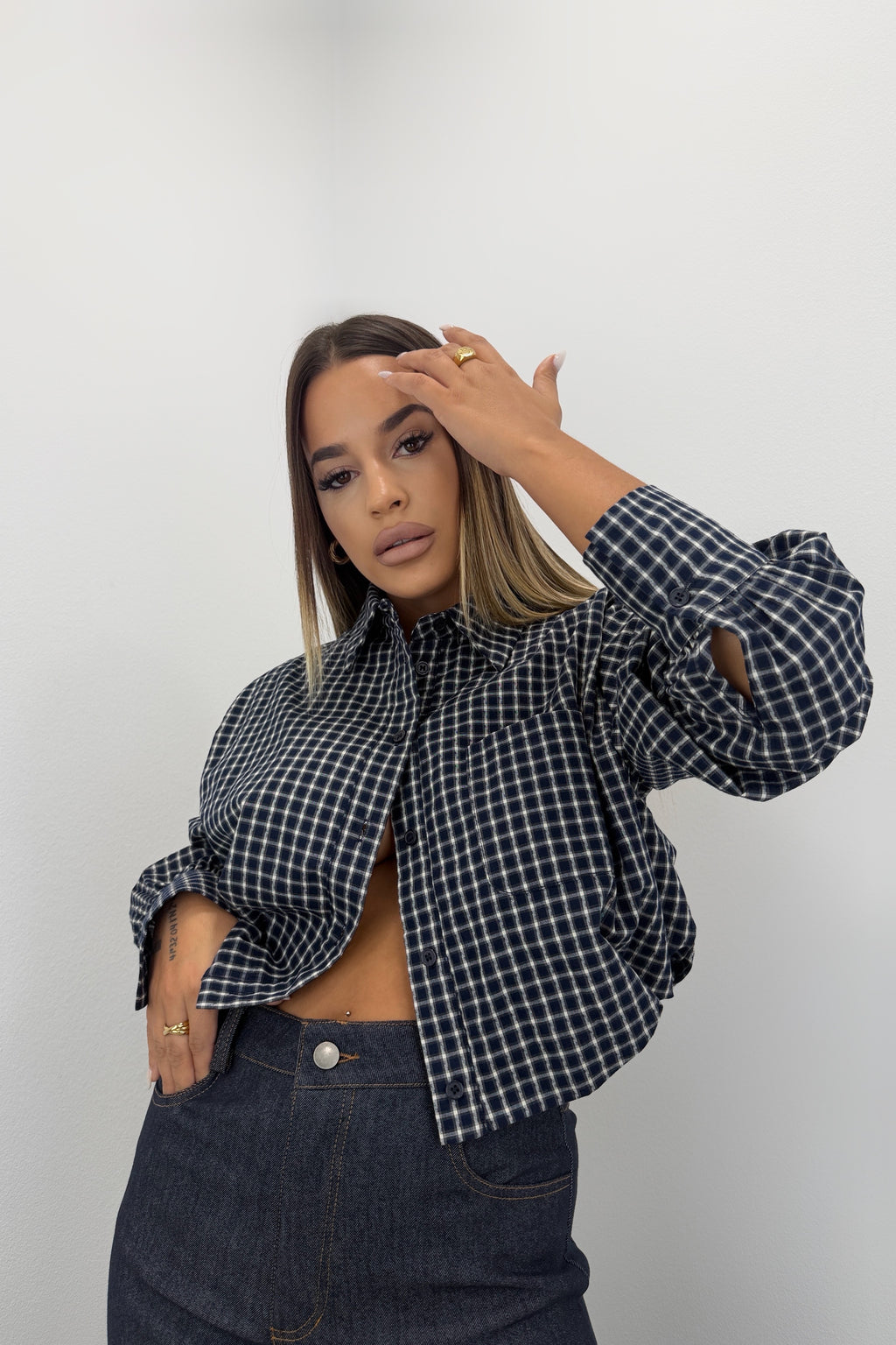 CAMISA BOMBACH CUADRE