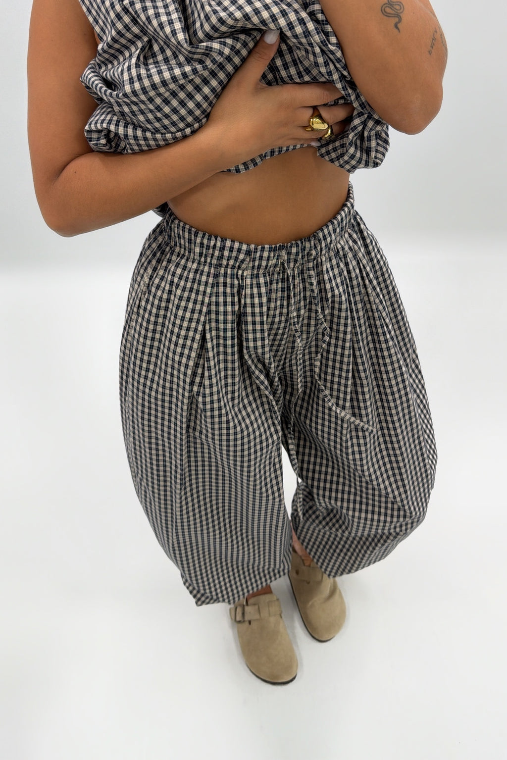 PANTALÓN BOMBACH CUADRE