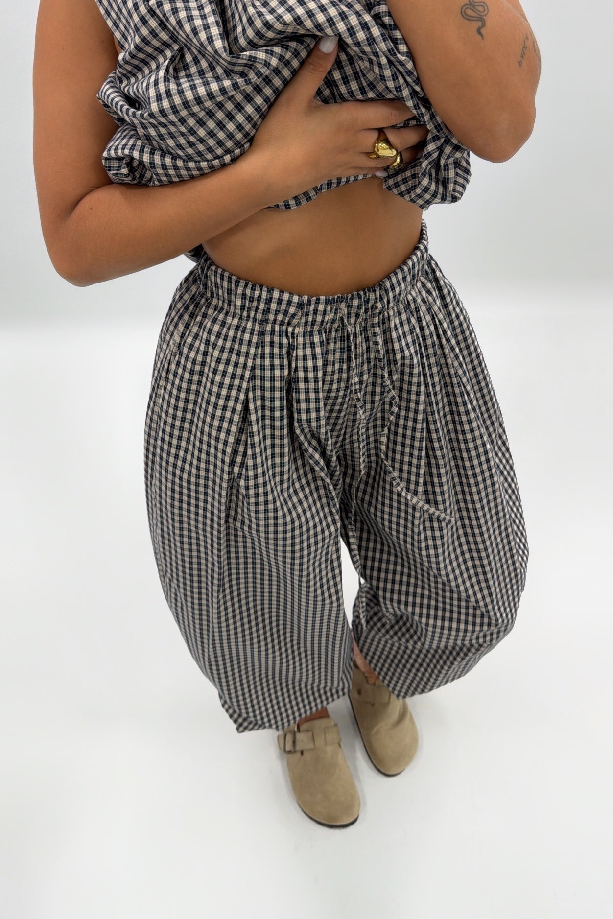 PANTALÓN BOMBACH CUADRE