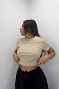CAMISETA BASIC BEIGE