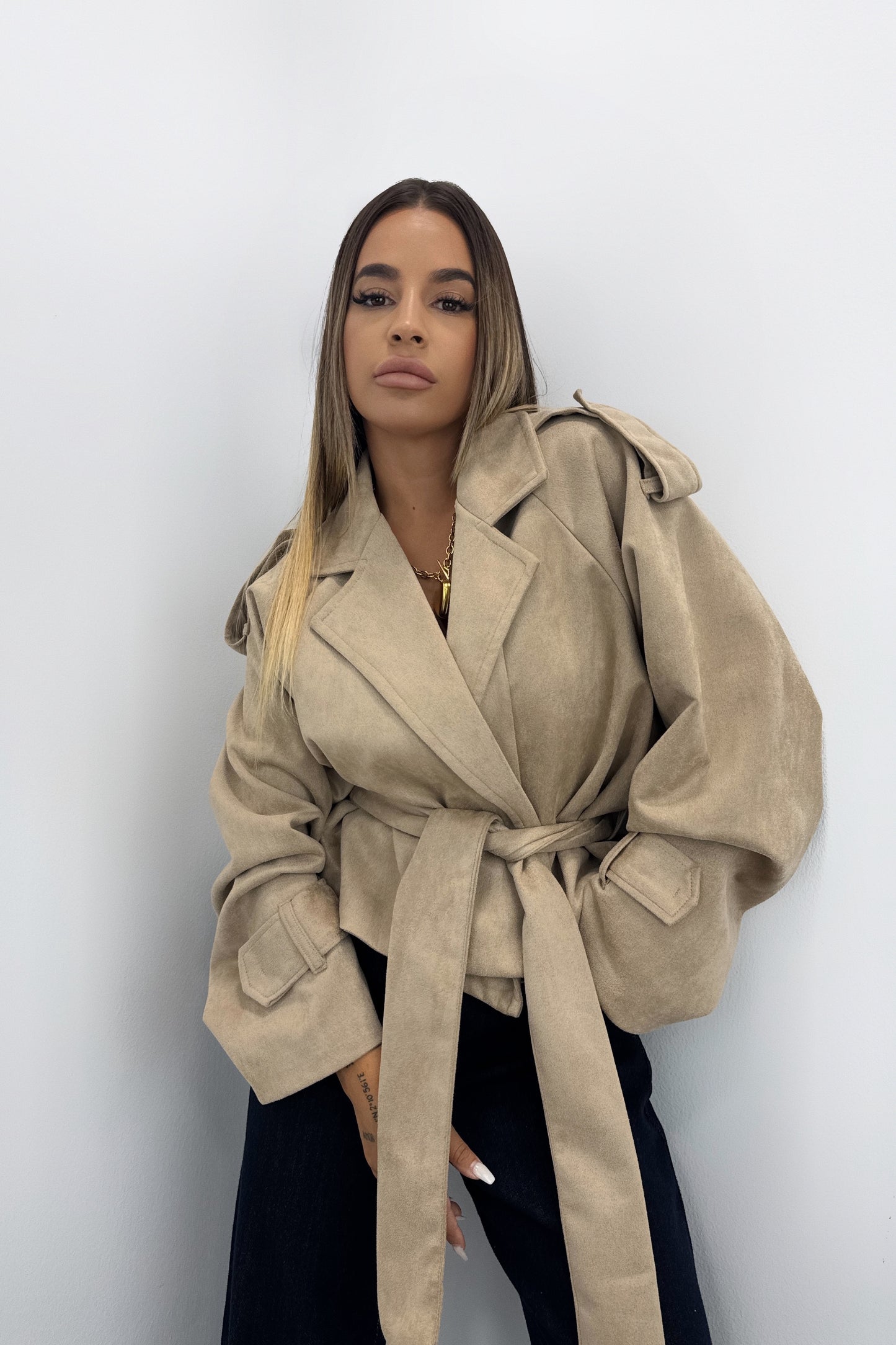 CHAQUETA TRENCH